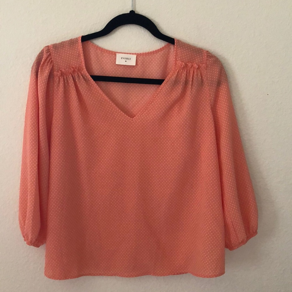 Everly Long Sleeve Blouse - Brand new